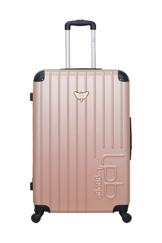 Valise cabine et valise grand volume Marianne - 55/75 cm - Doré rose