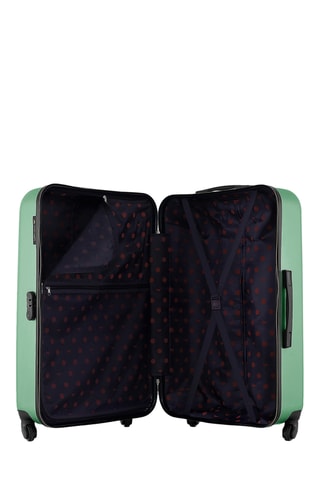 Set de 4 valises Agata - 75/65/55/46 cm - Vert d'eau