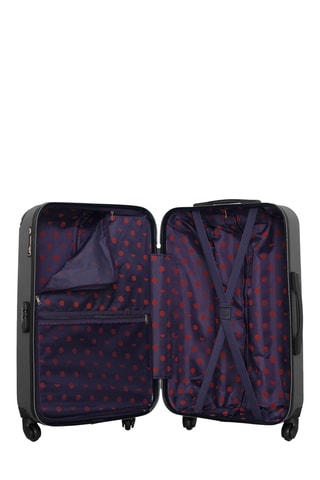 Valise semaine et vanity Hambourg (M/K) - 65/23 cm - Gris foncé