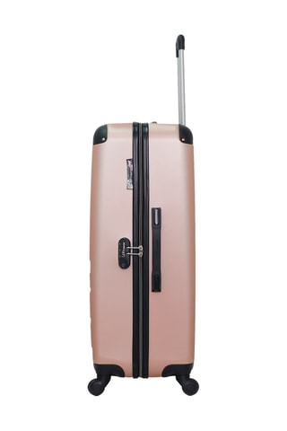 Set de 4 valises Marianne - 46/55/65/75 cm - Doré rose