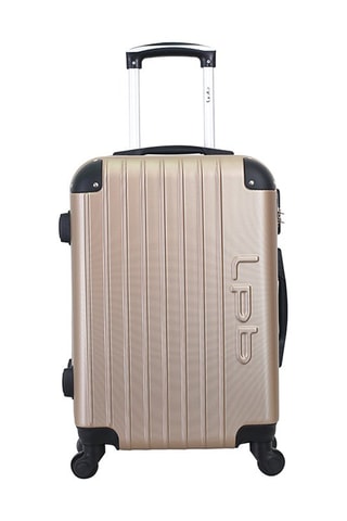 Valise grand volume Hambourg - 69 cm - Beige