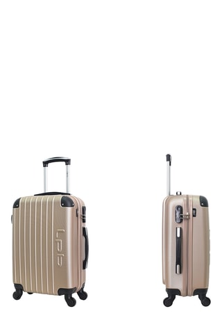 Valise grand volume Hambourg - 69 cm - Beige