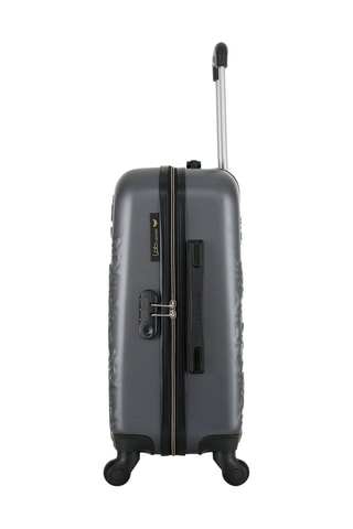 Valise XXS et valise cabine Nais - 46/55 cm - Gris foncé