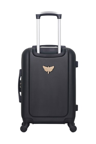 Valise cabine et vanity Hambourg (S/K) - 55/23 cm - Noir