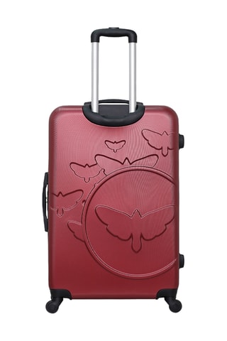 Valise grand volume Aelys (L) - 75 cm - Bordeaux