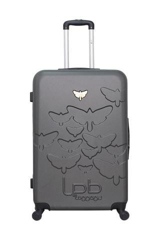 Valise grand volume Aelys (L) - 75 cm - Gris foncé