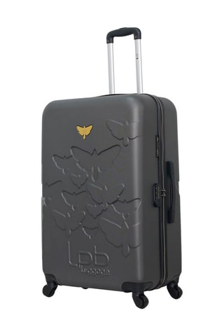 Valise grand volume Aelys (L) - 75 cm - Gris foncé