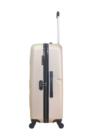 Valise grand volume Aelys (L) - 75 cm - Beige