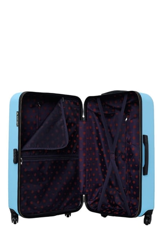 Valise grand volume Agata (L) - 75 cm - Bleu