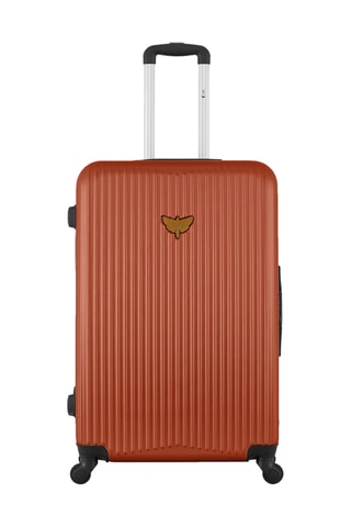 Valise grand volume Agata (L) - 75 cm - Orange foncé