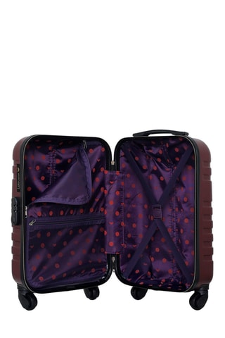 Valise cabine et vanity Aurelia-H (S/K) - 55/23 cm - Violet