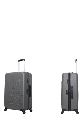  Valise grand volume Eleonor (L) - 75 cm  - Gris foncé