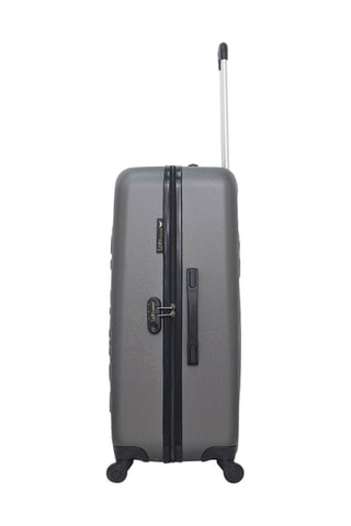  Valise grand volume Eleonor (L) - 75 cm  - Gris foncé