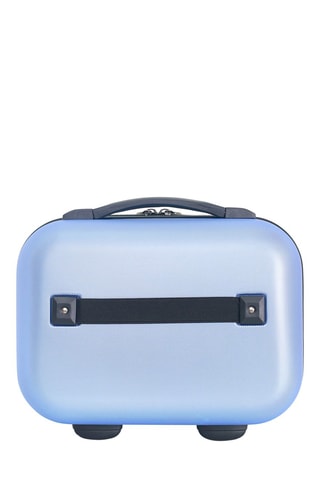 Valise cabine et vanity Francette-H (S/K) - 50/23 cm - Bleu