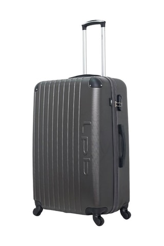 Valise grand volume Hambourg (L) - 75 cm - Gris foncé