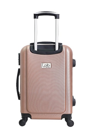 Valise grand volume Hambourg (L) - 69 cm - Doré rose