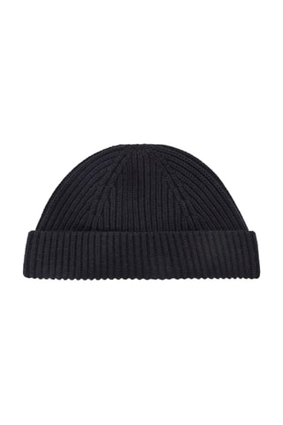 Gorro em lã - Azul-marinho