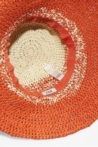 Chapéu de palha - Laranja