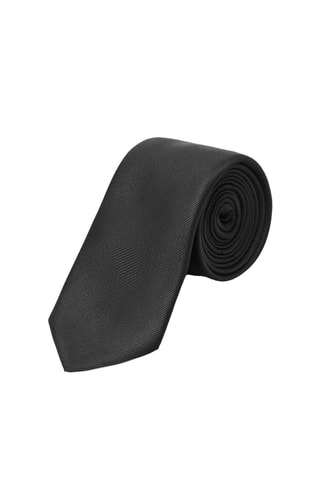 Gravata em seda - Preto