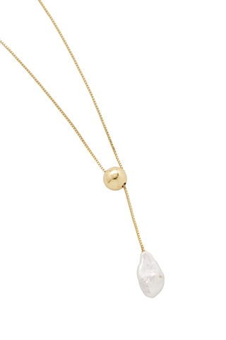 Colar - Prata e madrepérola