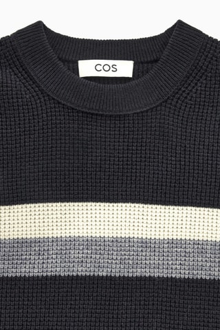 Camisola de lã - Azul-marinho