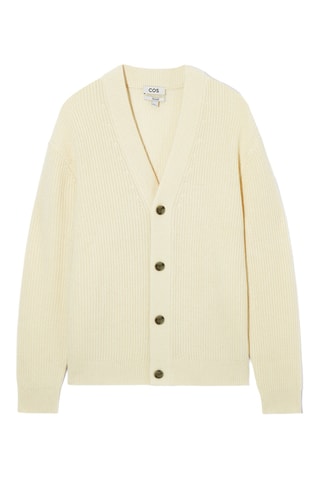 Casaco em lã e caxemira - Branco