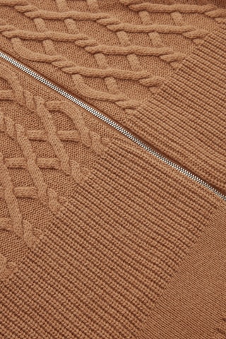 Colete em lã - Castanho