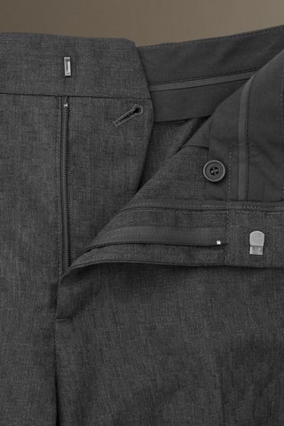 Calças em lã - Cinzento-escuro