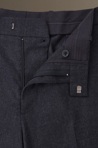 Calças em lã - Azul