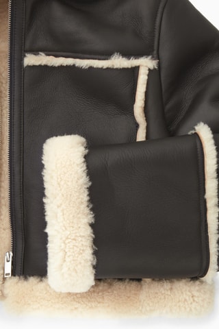 Bomber in lana - Marrone