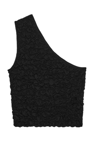 Top assimétrico - Preto