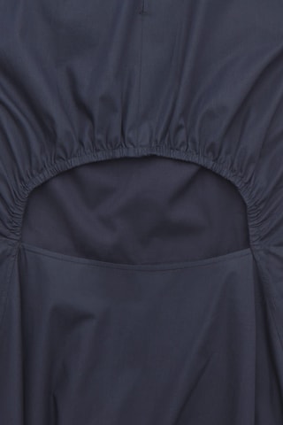 Vestido comprido - Azul-marinho