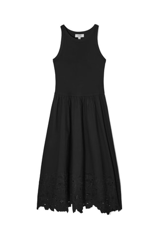 Vestido estilo patinadora - Preto