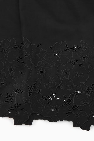 Vestido estilo patinadora - Preto