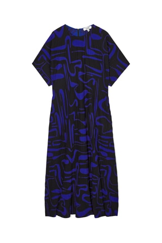 Vestido direito - Azul