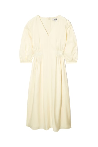 Vestido direito - Marfim