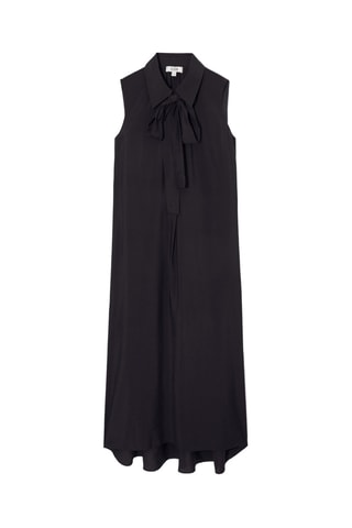 Vestido comprido - Azul-marinho