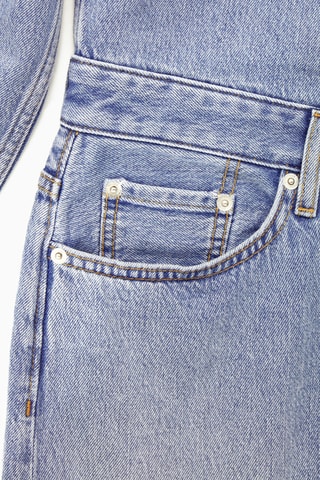 Abito a camicia in jeans - Azzurro