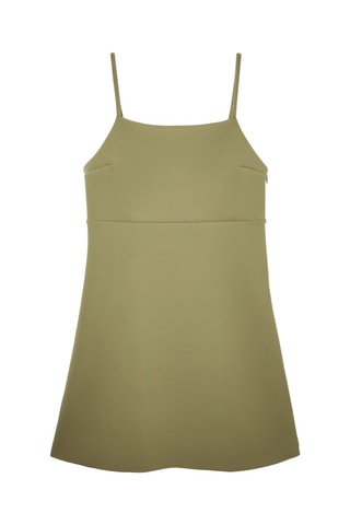 Vestido trapézio - Caqui  - COS