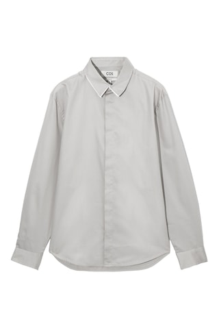 Camisa - Cinzento-claro