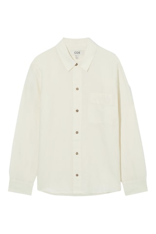 Camisa em linho - Cru