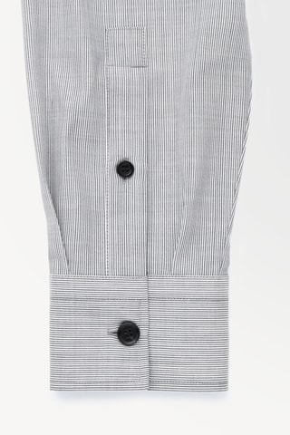 Camisa em lã - Preto e branco