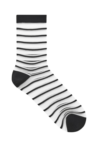 Meias - Branco e preto