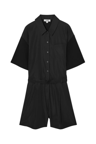 Macacão curto - Preto