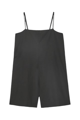 Macacão curto - Preto