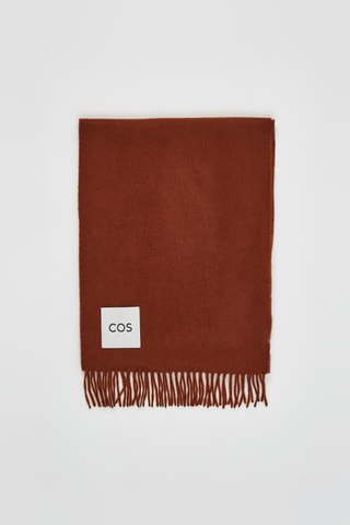 Écharpe em caxemira- Castanho