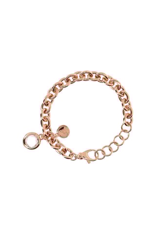Pulseira - Banhado a ouro rosa e quartzo