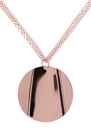 Collier multi rangs - Plaqué or rose