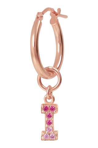 Créoles - Plaqué or rose