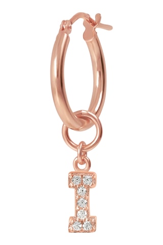 Créoles - Plaqué or rose